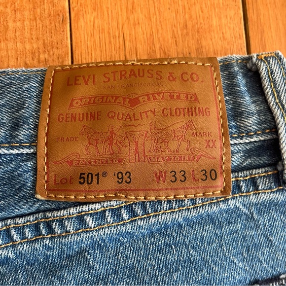Levi’s 501 '93 Jeans - W 33 L 30 - Picture 4 of 6